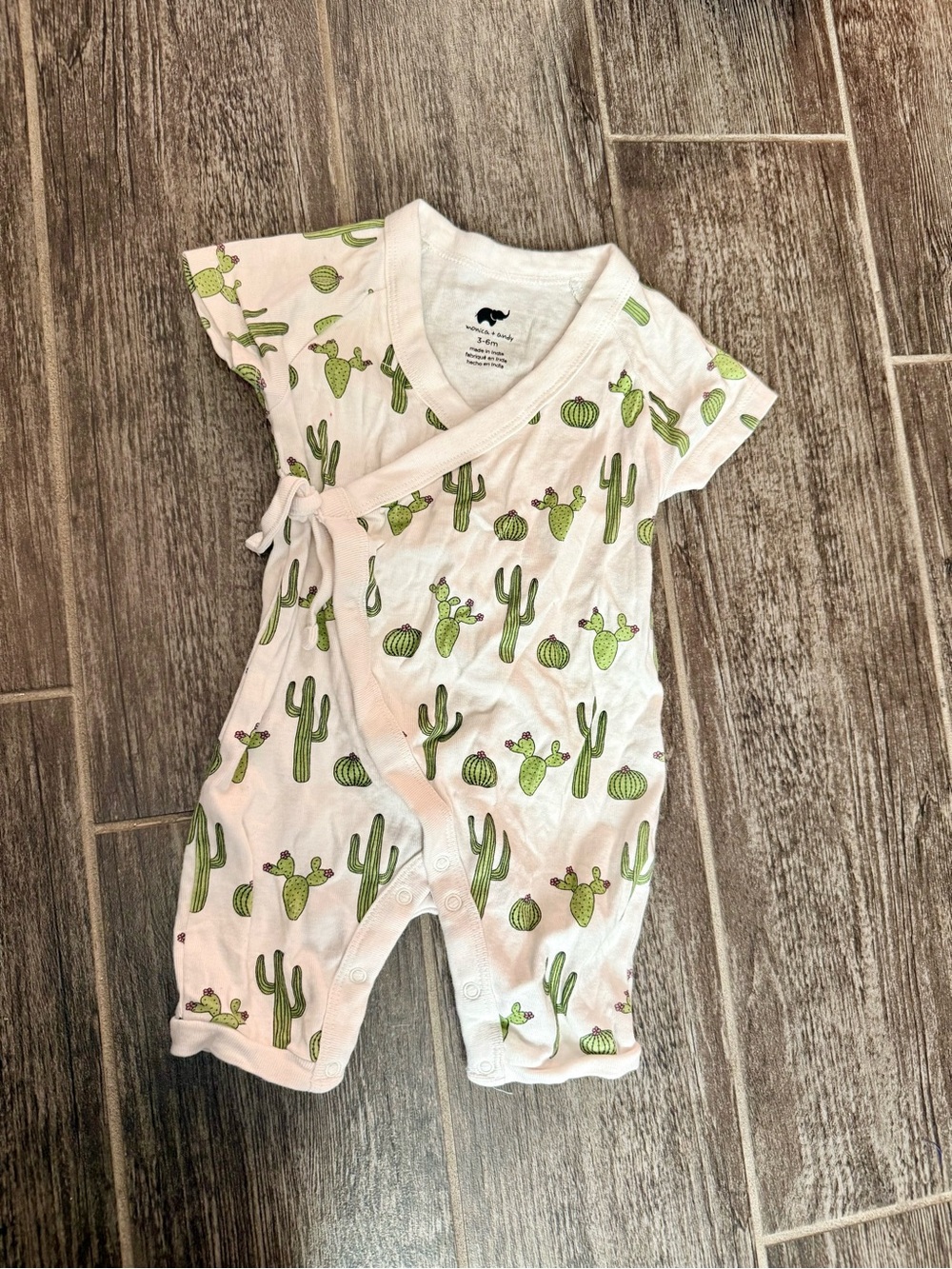 Size 3-6 month cactus romper